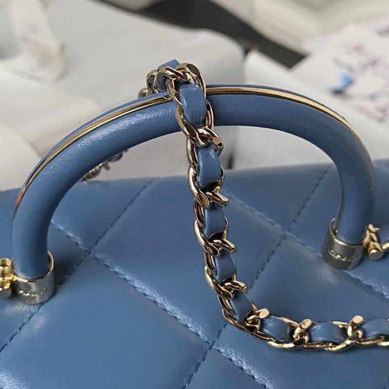 Ch**el top handle bags